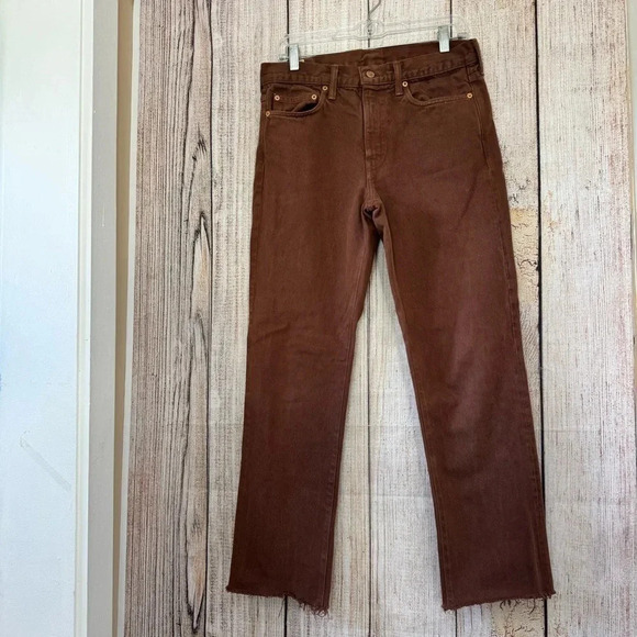 Vintage J.Crew Womens  style 770 jeans size 32 (Cut off) - Picture 2 of 13